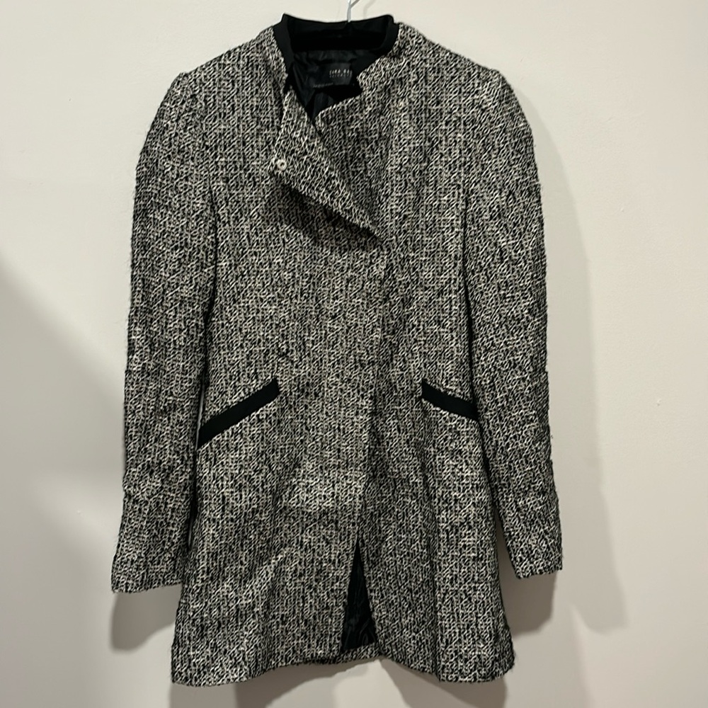 EUC. Zara Basic Collection Tweed Jacket Size XS